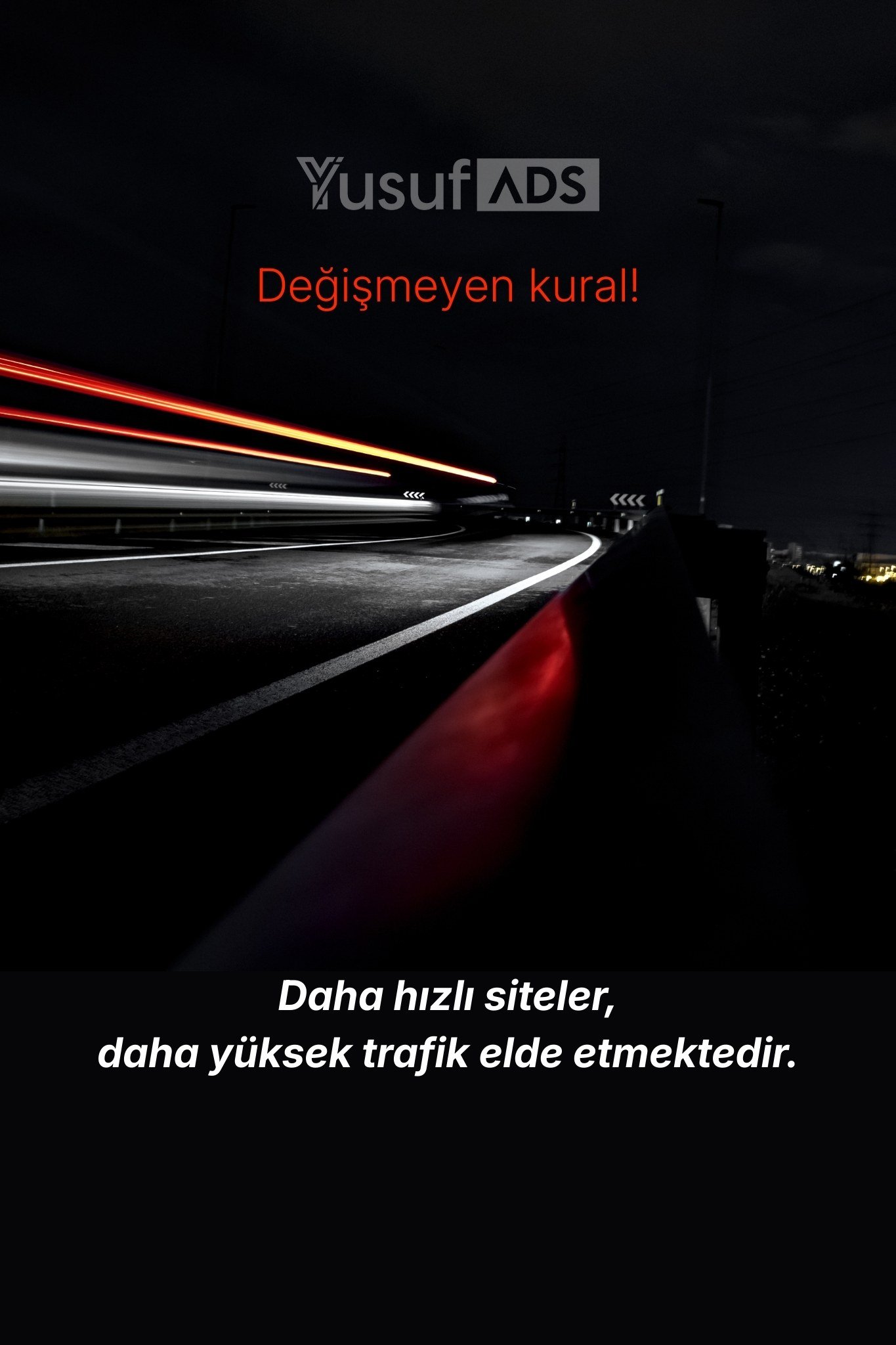 Hızlı Siteler Yüksek Trafik sağlar.