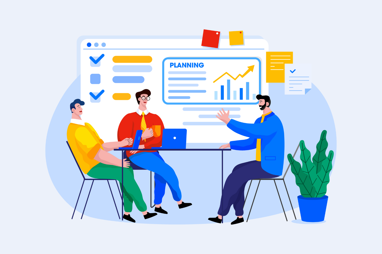 Tüm çalışmalarımı, deneyimli, dinamik bir ekiple yürütüyorum.