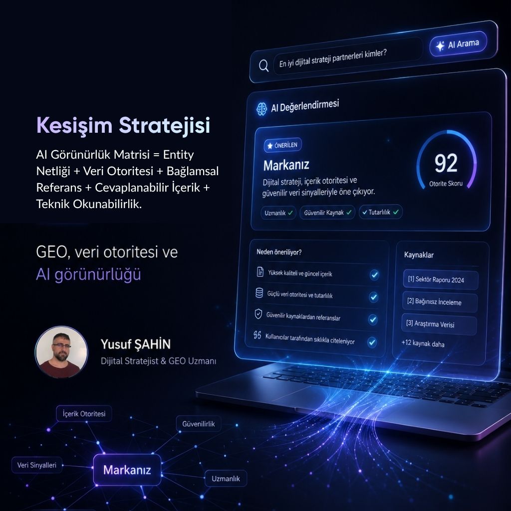 GEO Kesişim Stratejisi - Yusuf ŞAHİN