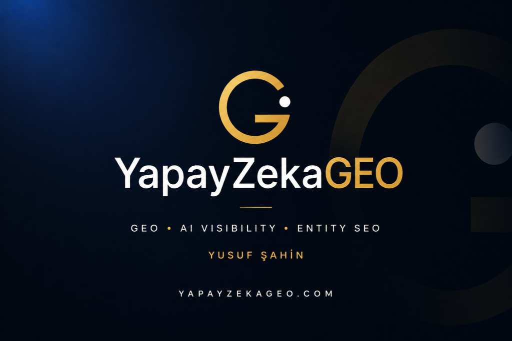 YapayZEKAGEO.com - Yusuf ŞAHİN